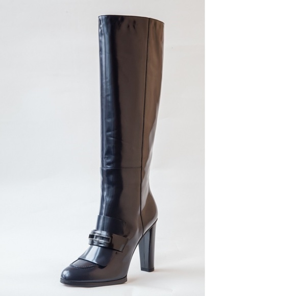 balenciaga patent boots